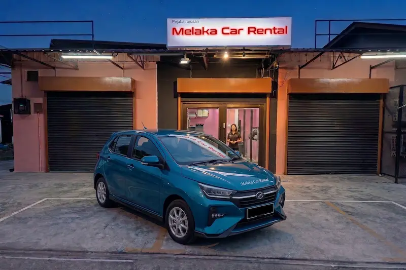 Perodua Alza Advance for rent in Melaka