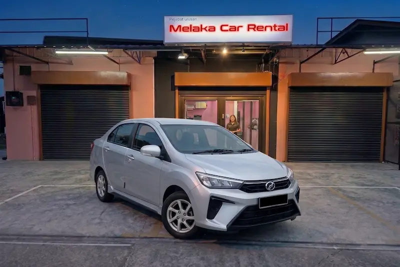 Perodua Bezza for rent in Melaka
