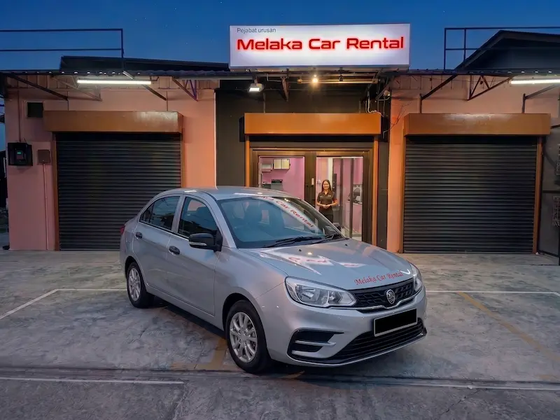Proton Saga for rent in Melaka