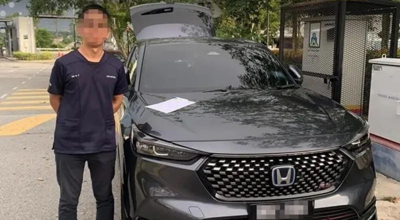 Car handover to a customer